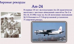 Рекордные полеты самолетов Антонова
